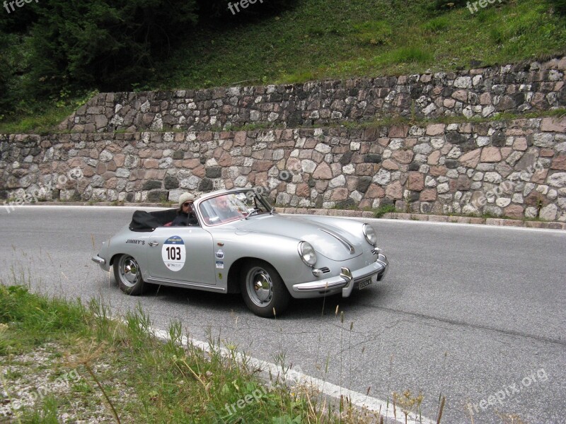 Golden Cup Of The Dolomites Vintage Car Italian Style Free Photos