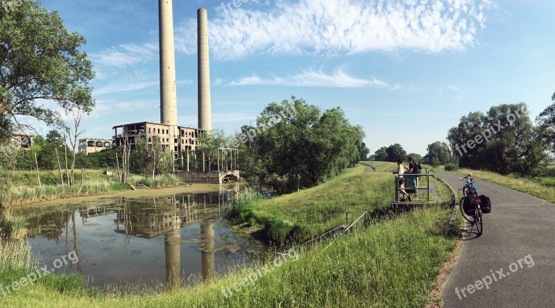 Factory Ruin Lapsed Nature Brandenburg