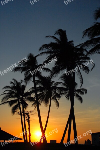 Sunset Santa Marta Colombia Free Photos