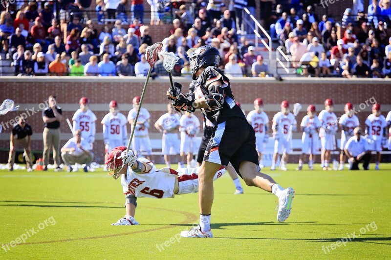 Lacrosse College Game Free Photos