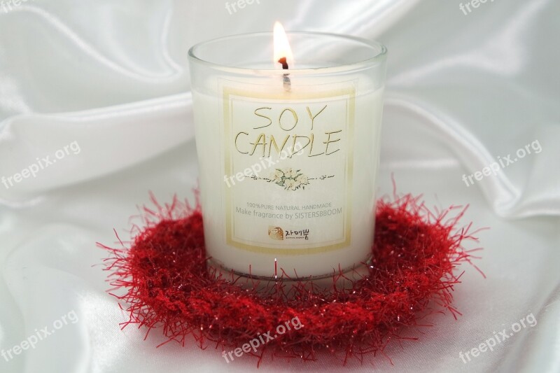 Second Incense Candle Soy Candle Color