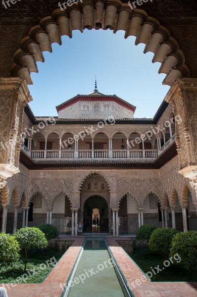 Seville Alcazar Mudejar Free Photos