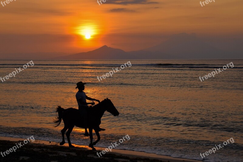 Indonesia Travel Gili Islands Sea Water