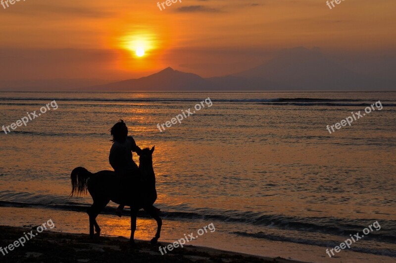 Indonesia Travel Gili Islands Sea Water