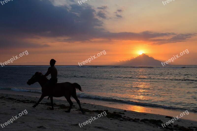 Indonesia Travel Gili Islands Sea Water