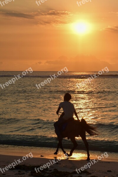 Indonesia Travel Gili Islands Sea Water