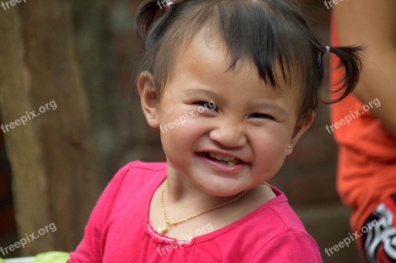 Bali Indonesia Travel Child Girl