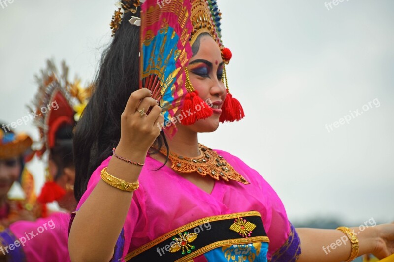 Bali Indonesia Travel Temple Temple Dancer