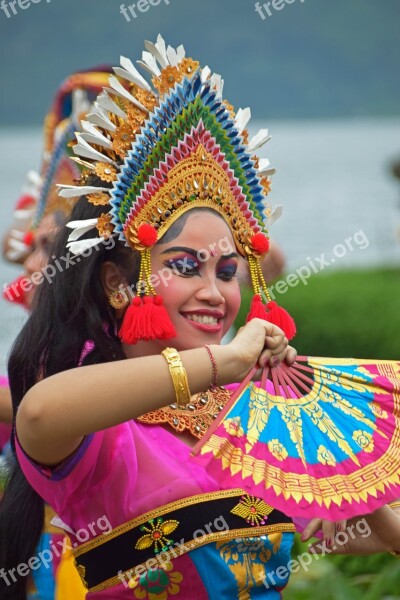 Bali Indonesia Travel Temple Temple Dancer