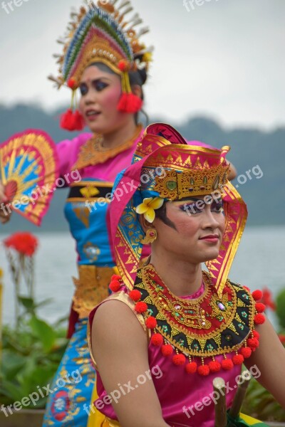 Bali Indonesia Travel Temple Temple Dancer