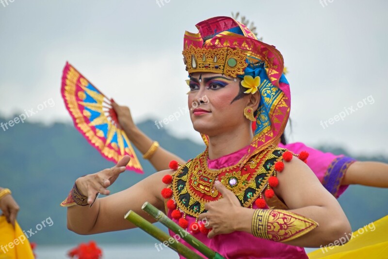 Bali Indonesia Travel Temple Temple Dancer