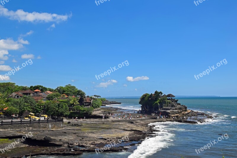 Bali Indonesia Travel Temple Tanah Lot