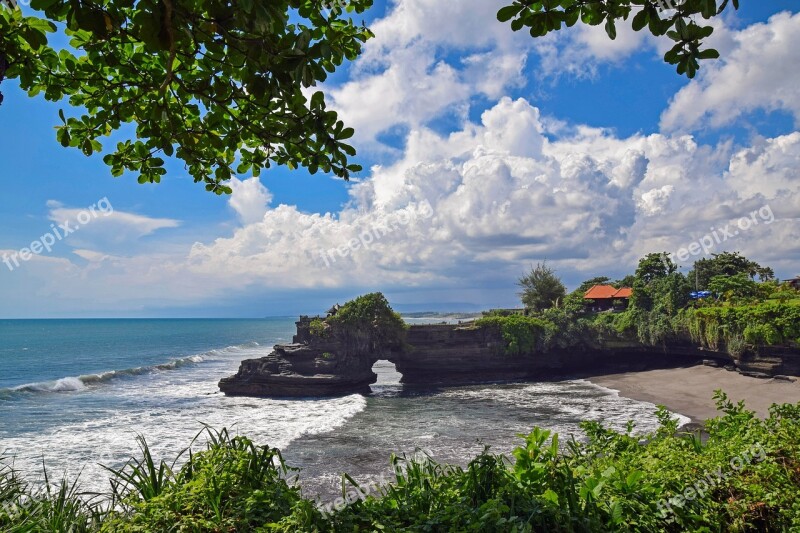 Bali Indonesia Travel Temple Tanah Lot