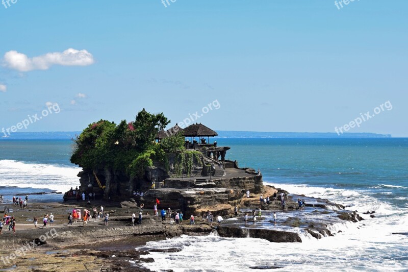 Bali Indonesia Travel Temple Tanah Lot