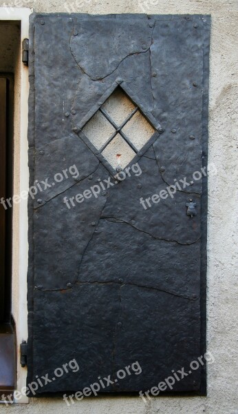 Door Iron Ancient Wrought Iron Antiquity