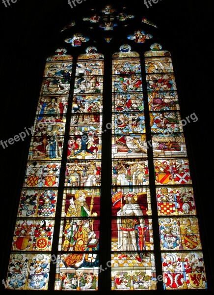 Church Window Lead-glass Window Painting Stained Glass Christianity