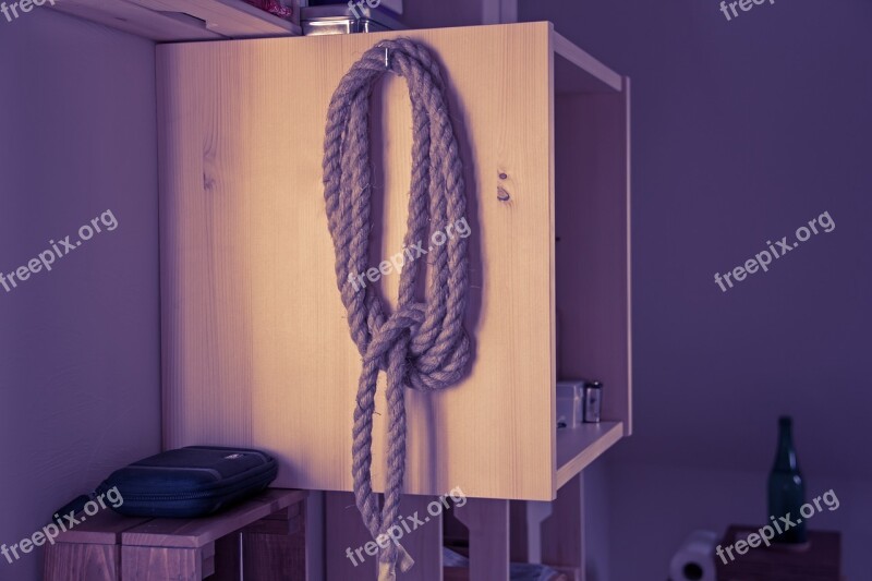 Rope Hemp Office Cord Knot