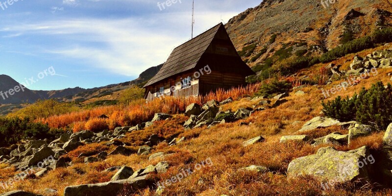 Mountains Tatry Trail The High Tatras Landscape