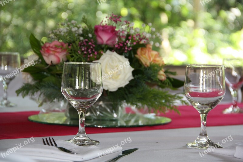 Decoration Marriage Bowls Glass Serving