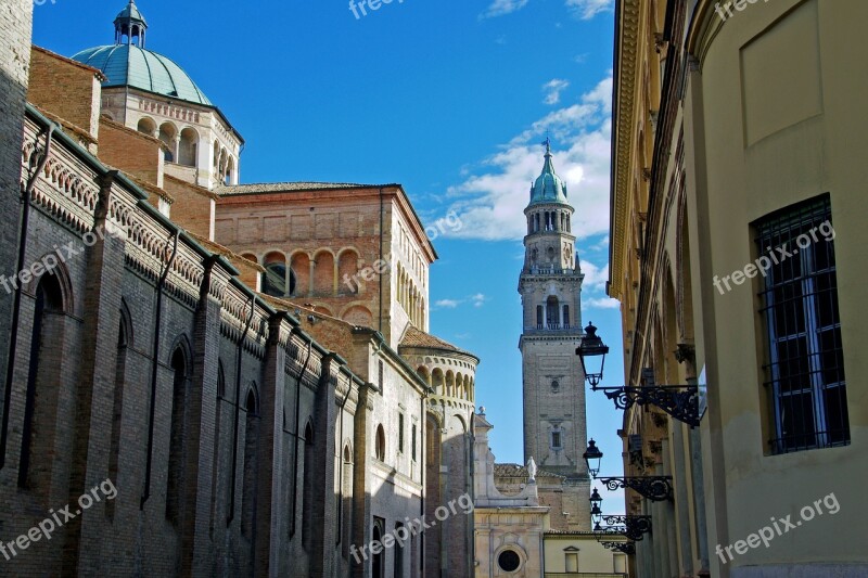 Parma Cathedral Of Parma Piazza Del Duomo Campanile Belltower Of San Giovanni