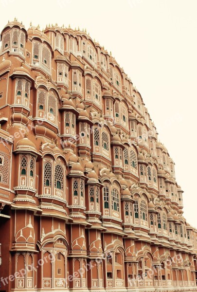 Palace Jaipur Pink City India Rajasthan