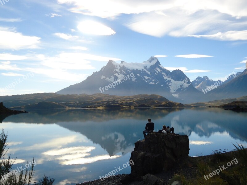 Chile Torres Del Paine Travel Nature Patagonia