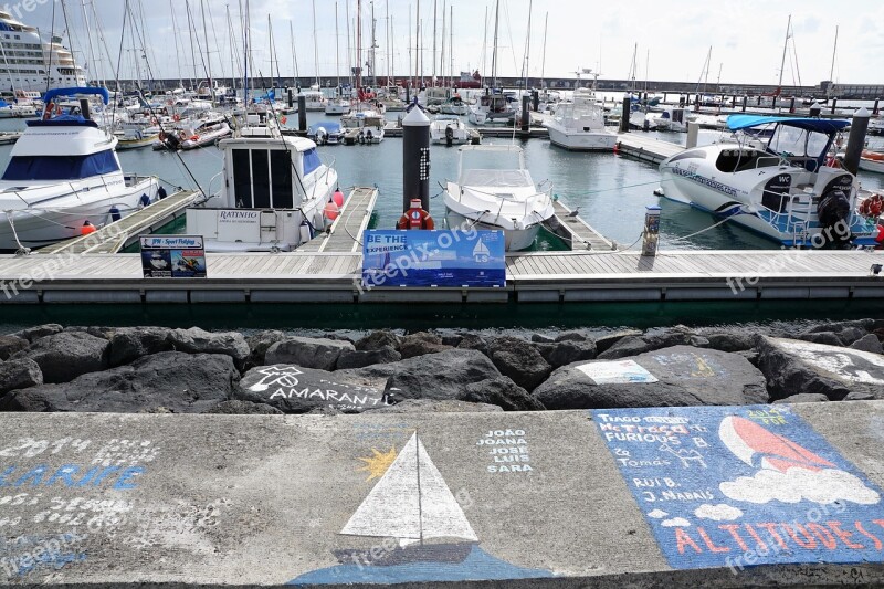 Azores Target Transatlantic Painting Portugal