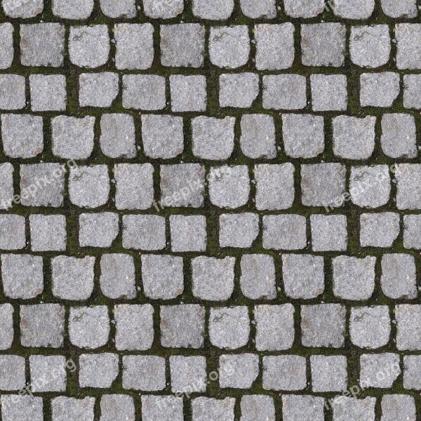 Texture Cobblestone Stone Stones Moss