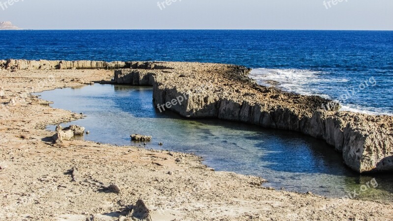 Rock Formations Rocky Coast Nature Sea Landscape