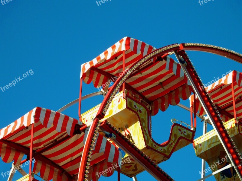 Carousel Chain Carousel Fair Oktoberfest Ferris Wheel