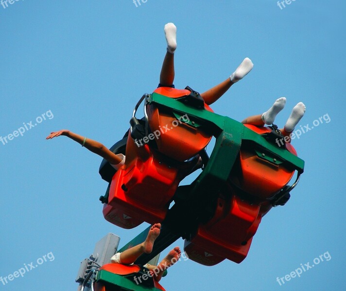 Manege Amusement Park Feet Entertainment Height