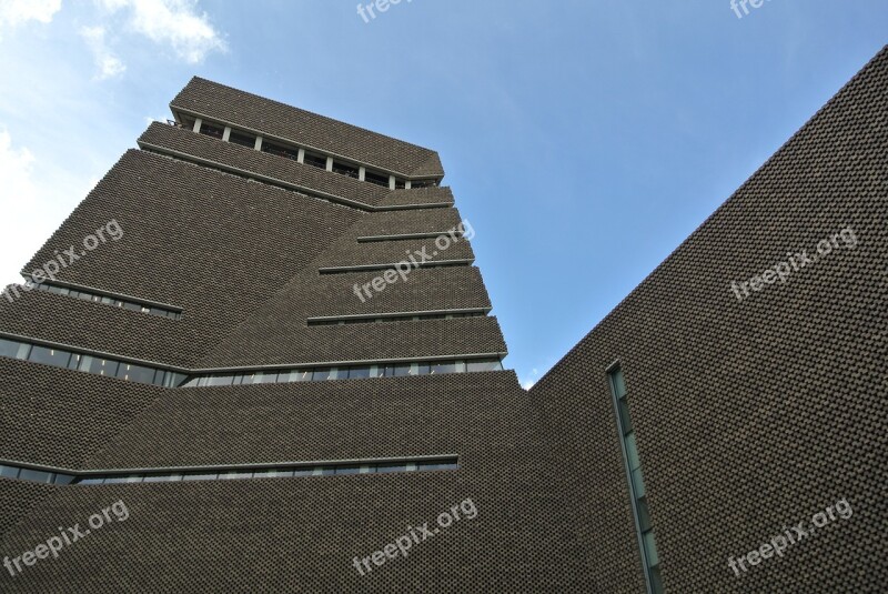 Tate Modern Brickwork Architechture London