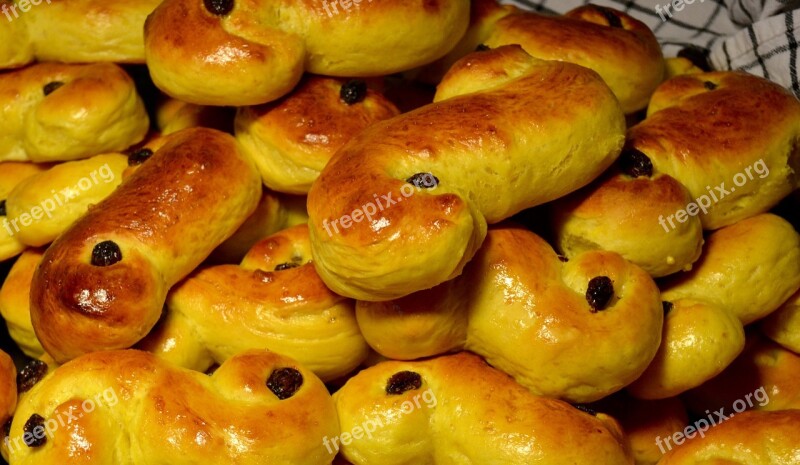 Lucia Advent Christmas Swedish Buns