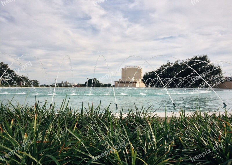 Fountain Water Garden Feature Free Photos