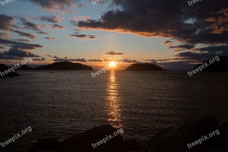 Nature Blue Sky Landscape Calm