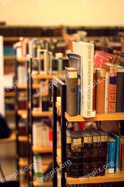 Books Library Shelf Read Learn