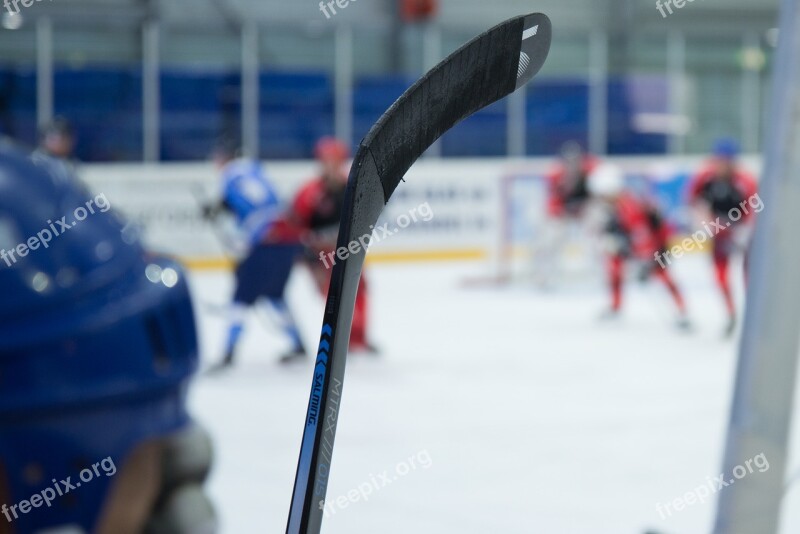 Ice Hockey Stick Sport Puck