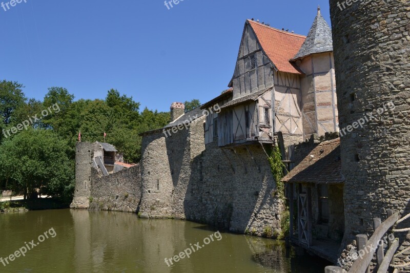 Park Show Fortification Medieval Village Entry