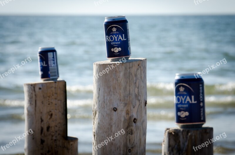 Beach Beer Summer Fishing Stakes Pause