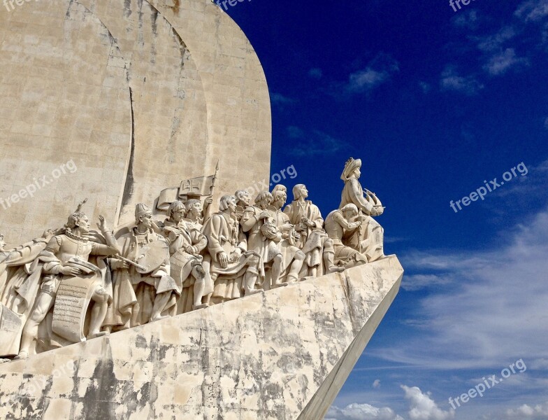 Lisbon Tourism Belem Monument To The Discoveries Vasco Da Gama