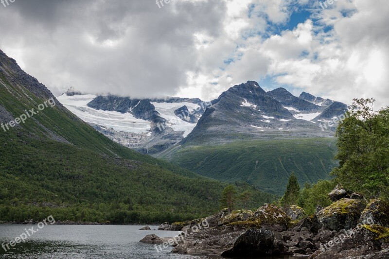 Mountain Landscape Nature Norway Mountains Environment