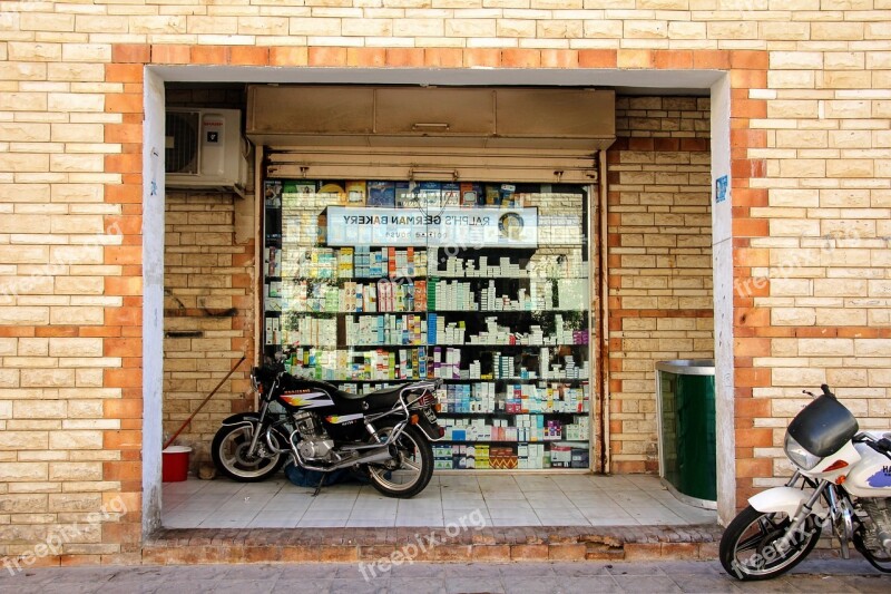 Motorcycle Parking Park Parking Space Bikes