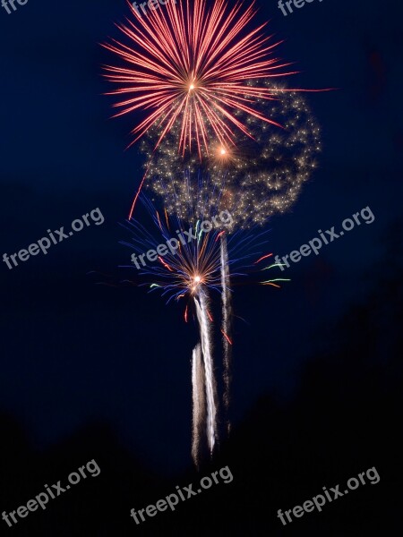 Fireworks 4th Of July Celebration Holiday Independence