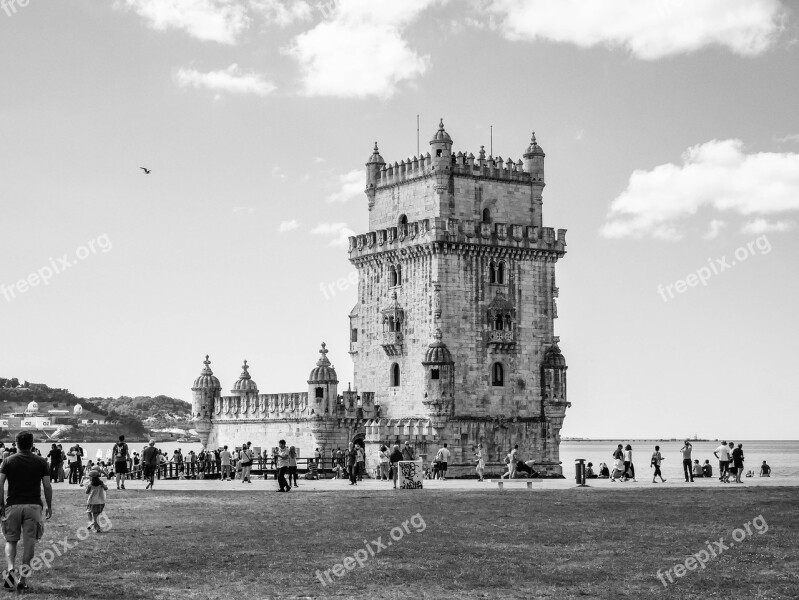 Lisbon Belém Tower Tage Monument Fortress