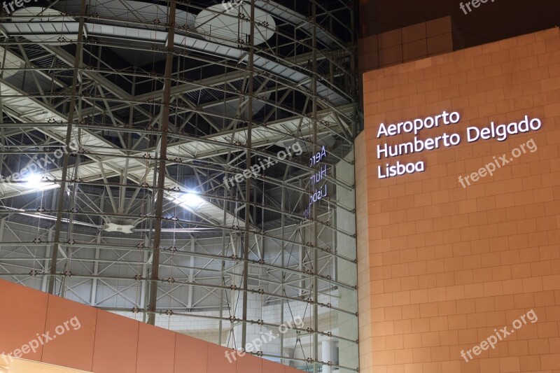 Portugal Lisbon Airport Aviation Travel