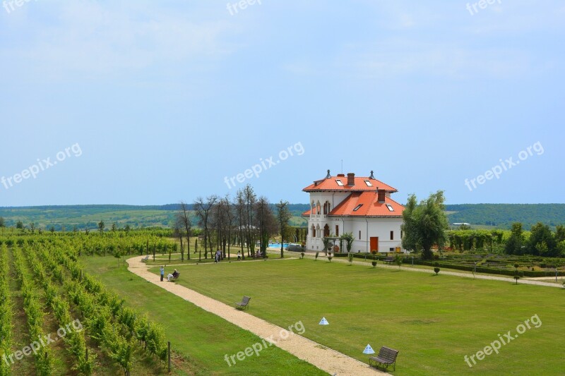 Cloudy Building Home Mansion View