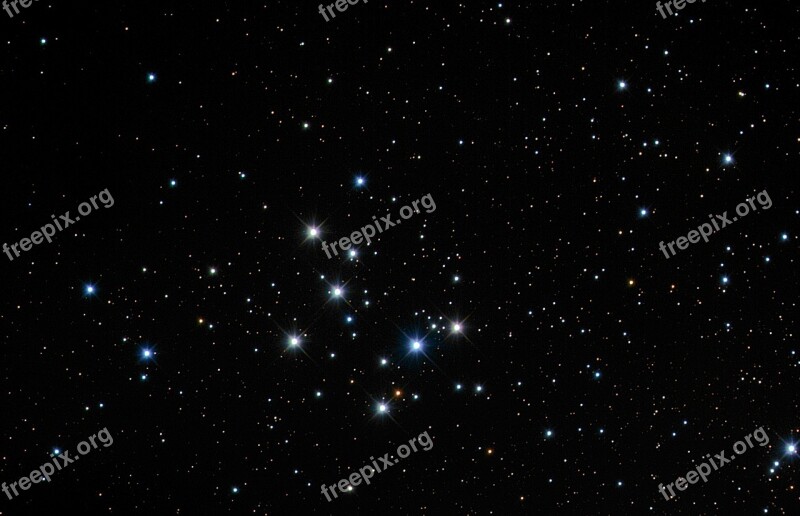 The Night Sky Astronomical Objects M29 Messi Charles Mesh