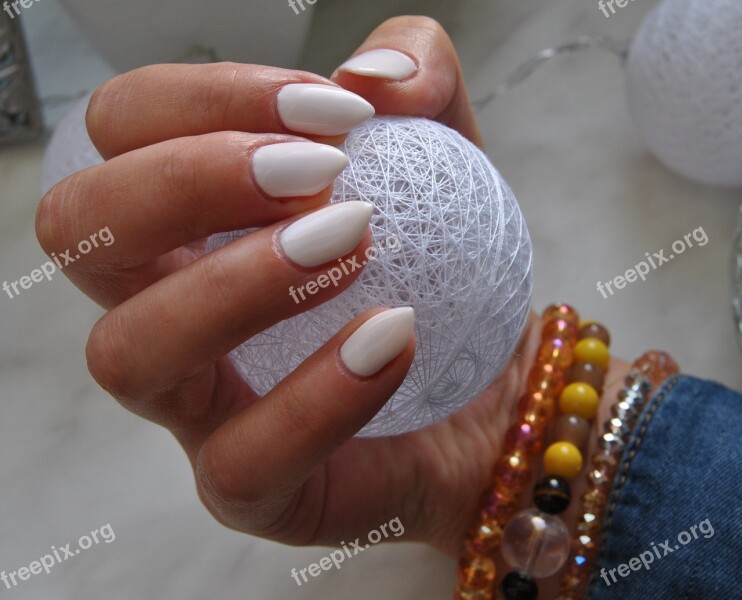 Nails Manicure Varnish Paint Beautician