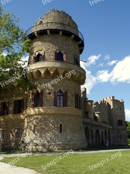 Castle Tower History Moravia Fridge