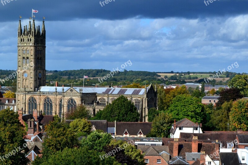 St Mary's Church Great Britain Warwick Church View